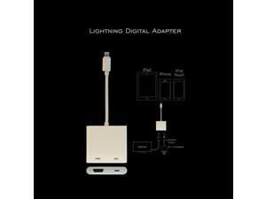 Superb Choice Lightning Digital AV Adapter HDMI connector connecting Iphone 5/6/7 Ipad to HDMI equipped TV Projector Superb Choice Lightning Digital AV Adapter HDMI connector connecting Iphone 5/6/7 Ipad to HDMI equipped TV Projector