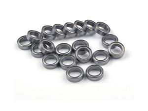 WAWO 20pcs MR128ZZ 8x12x3.5 Metal Shield Ball Bearing Ceramic Metric Hop-Up Heli Part WAWO 20pcs MR128ZZ 8x12x3.5 Metal Shield Ball Bearing Ceramic Metric Hop-Up Heli Part