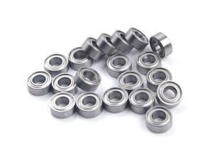 WAWO 20pcs MR105ZZ 5x10x4 Metal Shield Ball Bearing Ceramic Metric Hop-Up Toy Part WAWO 20pcs MR105ZZ 5x10x4 Metal Shield Ball Bearing Ceramic Metric Hop-Up Toy Part