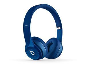 Beats MHNM2AM/A Solo2 Wireless Bluetooth On-Ear Headphones - Blue Beats MHNM2AM/A Solo2 Wireless Bluetooth On-Ear Headphones - Blue
