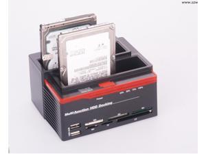 892u2s External 2.5"/3.5" SATA Multi-function HDD Docking Station with Clone eSATA 2-Port USB 2.0 HUB MS/M2/XD/CF/SD/TF Card Reader 892u2s External 2.5"/3.5" SATA Multi-function HDD Docking Station with Clone eSATA 2-Port USB 2.0 HUB MS/M2/XD/CF/SD/TF Card Reader
