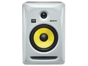 KRK RP6G3W-NA Rokit 6 Generation 3 Powered Studio Monitor, White, Single Speaker KRK RP6G3W-NA Rokit 6 Generation 3 Powered Studio Monitor, White, Single Speaker