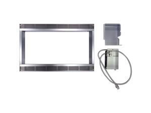 Sharp 30 In. Built-In Trim Kit for Sharp Microwave - Stainless Steel Sharp 30 In. Built-In Trim Kit for Sharp Microwave - Stainless Steel
