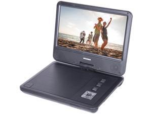 9" Swivel-Screen Portable DVD & Media Player with Earphones with 5-Hour Battery 9" Swivel-Screen Portable DVD & Media Player with Earphones with 5-Hour Battery