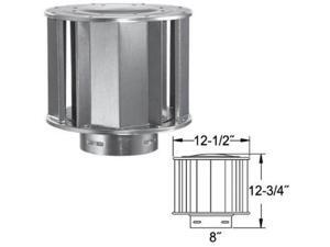 8GVVTH 8" DuraVent Type B Rain Cap, High Wind 8GVVTH 8" DuraVent Type B Rain Cap, High Wind