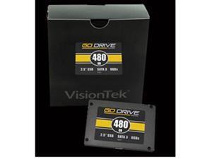 VisionTek 7mm GoDrive 900625 2.5" 480GB SATA III MLC Internal Solid State Drive (SSD) VisionTek 7mm GoDrive 900625 2.5" 480GB SATA III MLC Internal Solid State Drive (SSD)