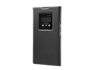 BlackBerry OEM Priv Smart Flip Case Leather Black BlackBerry OEM Priv Smart Flip Case Leather Black
