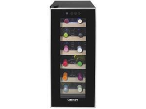 Cuisinart CWC-1200TS 12-Bottle 12-bottle Private Reserve Wine Cellar, Black Black Cuisinart CWC-1200TS 12-Bottle 12-bottle Private Reserve Wine Cellar, Black Black