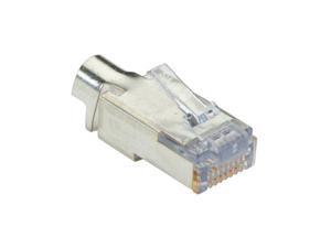 Black Box C6EZSP-100PAK Shielded Cat6 Ez-Rj45 Modular Plugs, 100-Pack Black Box C6EZSP-100PAK Shielded Cat6 Ez-Rj45 Modular Plugs, 100-Pack