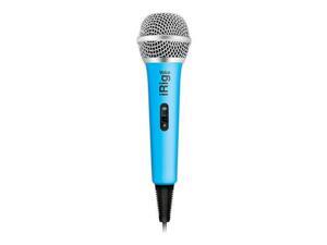 IK Multimedia iRig Voice iOS/Android Handheld Microphone, Blue IK Multimedia iRig Voice iOS/Android Handheld Microphone, Blue