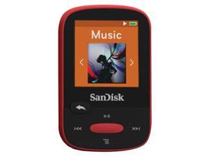SANDISK SDMX24-004G-A46R 4GB 1.44" Clip Sport MP3 Player (Red) SANDISK SDMX24-004G-A46R 4GB 1.44" Clip Sport MP3 Player (Red)
