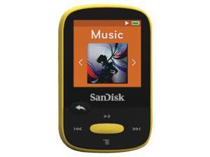 SANDISK SDMX24-004G-A46Y 4GB 1.44" Clip Sport MP3 Player (Yellow) SANDISK SDMX24-004G-A46Y 4GB 1.44" Clip Sport MP3 Player (Yellow)