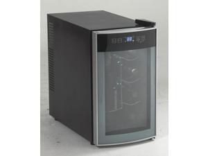 AVANTI EWC801-IS 8-Bottle 10" Thermoelectric Freestanding Wine Cooler, Platinum/Black AVANTI EWC801-IS 8-Bottle 10" Thermoelectric Freestanding Wine Cooler, Platinum/Black