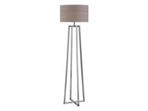 Uttermost Keokee Polished Nickel Floor Lamp Uttermost Keokee Polished Nickel Floor Lamp