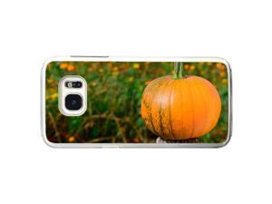 Pumpkin Sitting Atop Weathered Wooden Fence In Pumpkin Patch Samsung Galaxy S7 Phone Case Pumpkin Sitting Atop Weathered Wooden Fence In Pumpkin Patch Samsung Galaxy S7 Phone Case