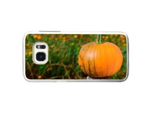 Pumpkin Sitting Atop Weathered Wooden Fence In Pumpkin Patch Samsung Galaxy S7 Edge Phone Case Pumpkin Sitting Atop Weathered Wooden Fence In Pumpkin Patch Samsung Galaxy S7 Edge Phone Case