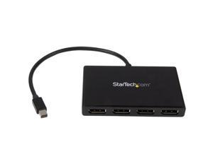 StarTech.com MSTMDP124DP MST Hub - Mini DisplayPort to 4x DisplayPort - Multi Stream Transport Hub - MDP 1.2 StarTech.com MSTMDP124DP MST Hub - Mini DisplayPort to 4x DisplayPort - Multi Stream Transport Hub - MDP 1.2