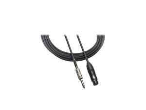 audio-technica Model ATR-MCU10 10 ft. XLRF - 1/4" Cable for Balanced Microphones with Pin 2 Hot audio-technica Model ATR-MCU10 10 ft. XLRF - 1/4" Cable for Balanced Microphones with Pin 2 Hot