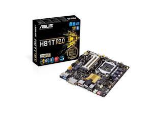 ASUS H81T R2.0/CSM LGA 1150 Intel H81 HDMI SATA 6Gb/s USB 3.0 Thin Mini-ITX Motherboards - Intel ASUS H81T R2.0/CSM LGA 1150 Intel H81 HDMI SATA 6Gb/s USB 3.0 Thin Mini-ITX Motherboards - Intel