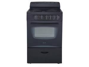 Avanti ER24P1BG 24" Freestanding Electric Range with Deluxe See-Thru Glass Oven Door, Black Avanti ER24P1BG 24" Freestanding Electric Range with Deluxe See-Thru Glass Oven Door, Black