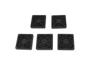 SODIAL 5 Pcs Computer Desktop Dust Proof Plastic Washable 4cm Fan Shield Filter Black SODIAL 5 Pcs Computer Desktop Dust Proof Plastic Washable 4cm Fan Shield Filter Black