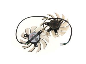 SODIAL 75MM Graphics card Dual fans for MST GTX 460 580 R6870 R6950 SODIAL 75MM Graphics card Dual fans for MST GTX 460 580 R6870 R6950
