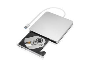 SODIAL External Slim USB 3.0 DVD Burner DVD-RW VCD CD RW Drive Burner Drive Superdrive Portable for Apple Mac MacBook Pro Air iMAC PC Laptop Notebook etc. Silver SODIAL External Slim USB 3.0 DVD Burner DVD-RW VCD CD RW Drive Burner Drive Superdrive Portable for Apple Mac MacBook Pro Air iMAC PC Laptop Notebook etc. Silver