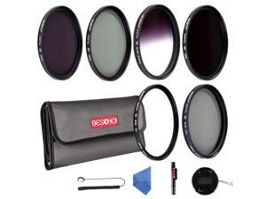 Beschoi 77mm UV Protection Lens Filter (UV + CPL + ND2 + ND4 + ND8,Graduated Color Gray) Slim Lens Filter (included Center Pinch Lens Cap + Cleaning Cloth + Cleaning Pen + Cap Keeper + Filter Pouch) Beschoi 77mm UV Protection Lens Filter (UV + CPL + ND2 + ND4 + ND8,Graduated Color Gray) Slim Lens Filter (included Center Pinch Lens Cap + Cleaning Cloth + Cleaning Pen + Cap Keeper + Filter Pouch)