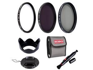 Beschoi 67mm High-precision Lens Filter Kit ( UV CPL ND4 ) Professional Filter with Center Pinch + Petal Lens Hood + Cleaning Pen +Filter Pouch Bag for SLR/DSLR Camera Beschoi 67mm High-precision Lens Filter Kit ( UV CPL ND4 ) Professional Filter with Center Pinch + Petal Lens Hood + Cleaning Pen +Filter Pouch Bag for SLR/DSLR Camera