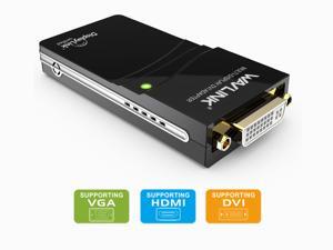 Wavlink USB 2.0 To VGA DVI HDMI Video Graphics Adapter for Multiple Monitors Display Pixels up to 1920 x 1080 with Extend anand Mirror for Windows 10/8.1/ 8/7/XP/Vista/Intel-Base Mac OS 10.6 Or Later Wavlink USB 2.0 To VGA DVI HDMI Video Graphics Adapter for Multiple Monitors Display Pixels up to 1920 x 1080 with Extend anand Mirror for Windows 10/8.1/ 8/7/XP/Vista/Intel-Base Mac OS 10.6 Or Later