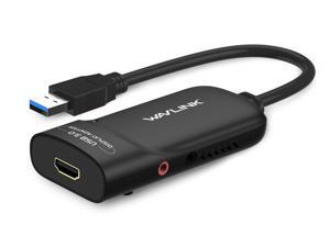 Wavlink SuperSpeed USB 3.0/2.0 to HDMI Multi-Display Adapter for Windows and Mac up to 2048X1152 in Black Expandable up to 6 Display Units With High Quality Full HD Wavlink SuperSpeed USB 3.0/2.0 to HDMI Multi-Display Adapter for Windows and Mac up to 2048X1152 in Black Expandable up to 6 Display Units With High Quality Full HD