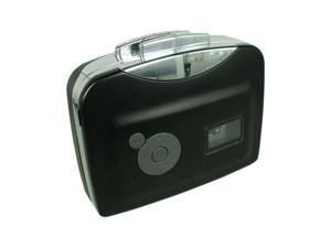 New Portable USB Cassette Tape to MP3 Converter Capture Audio Music Player (Black) New Portable USB Cassette Tape to MP3 Converter Capture Audio Music Player (Black)