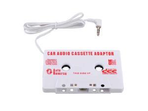 Car Audio Tape Cassette Adapter for iPhone iPod Nano CD MP3 Converter White Car Audio Tape Cassette Adapter for iPhone iPod Nano CD MP3 Converter White