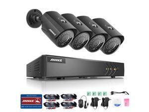 Annke 8CH 1080N/720P HD-TVI Security DVR Recorder System and (4) 960P 1.3MP Outdoor Fixed Bullet Cameras with IP66 Weatherproof Day/Night Vision, Motion Detection & Email Alert Annke 8CH 1080N/720P HD-TVI Security DVR Recorder System and (4) 960P 1.3MP Outdoor Fixed Bullet Cameras with IP66 Weatherproof Day/Night Vision, Motion Detection & Email Alert
