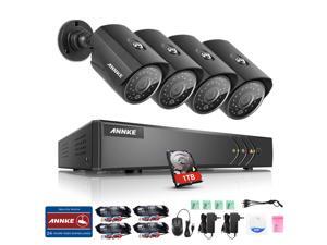 Annke 8CH 1080N HD-TVI Surveillance Camera System and (4) 960P 1.3MP Weatherproof Outdoor Cameras with IP66 Weatherproof Day/Night Vision, Motion Detection & Email Alert, 1TB HDD Annke 8CH 1080N HD-TVI Surveillance Camera System and (4) 960P 1.3MP Weatherproof Outdoor Cameras with IP66 Weatherproof Day/Night Vision, Motion Detection & Email Alert, 1TB HDD