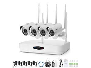ANNKE 1080P HD 4CH NVR Wireless Security Camera System, with 2.0MP CCTV IP Camera, Super Night Vision with IR Cut, Motion Detection and Remote Access, No HDD ANNKE 1080P HD 4CH NVR Wireless Security Camera System, with 2.0MP CCTV IP Camera, Super Night Vision with IR Cut, Motion Detection and Remote Access, No HDD