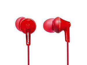 Panasonic RP-HJE125-R Stereo In Ear Canal Bud Ergofit Headphones RPHJE125 Red Panasonic RP-HJE125-R Stereo In Ear Canal Bud Ergofit Headphones RPHJE125 Red
