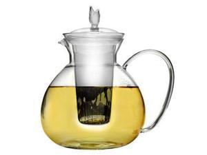 Primula Asha Glass Teapot, Includes Infuser and Lid with 2 Flowering Teas, 60-Ounce Primula Asha Glass Teapot, Includes Infuser and Lid with 2 Flowering Teas, 60-Ounce