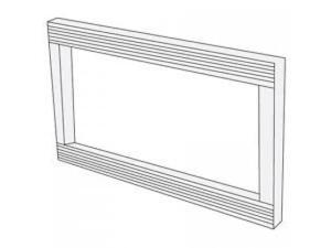 Sharp RK48S27 27" Built-In Trim Kit for Model R551ZS Microwave Sharp RK48S27 27" Built-In Trim Kit for Model R551ZS Microwave
