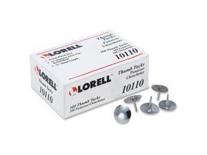 Lorell 5/16" Steel Thumb Tacks Lorell 5/16" Steel Thumb Tacks