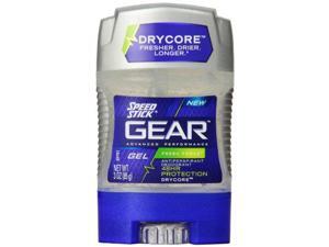 Speed Stick Gear Gel Deodorant, Fresh Force, 3 Ounce Speed Stick Gear Gel Deodorant, Fresh Force, 3 Ounce