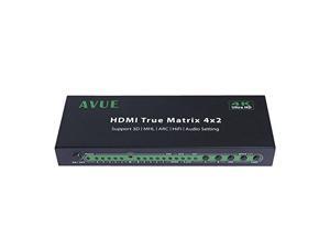Avue HDMI True Matrix 4×2 Avue HDMI True Matrix 4×2