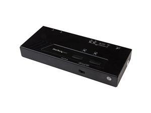 StarTech.com 2x2 HDMI Matrix Switch - 4K with Fast Switching, Auto-sensing and Serial Control StarTech.com 2x2 HDMI Matrix Switch - 4K with Fast Switching, Auto-sensing and Serial Control
