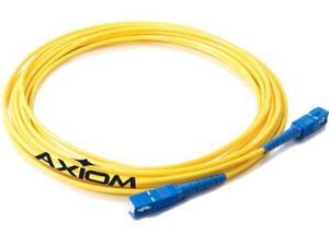 Axiom SCSCSS9Y-10M-AX Patch Cable - Sc Single-Mode (M) To Sc Single-Mode (M) - 33 Ft - Fiber Optic - 9 / 125 Micron - Os2 Axiom SCSCSS9Y-10M-AX Patch Cable - Sc Single-Mode (M) To Sc Single-Mode (M) - 33 Ft - Fiber Optic - 9 / 125 Micron - Os2