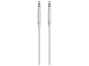 Belkin AV10164bt04-SLV MIXIT Metallic AUX Cable Belkin AV10164bt04-SLV MIXIT Metallic AUX Cable