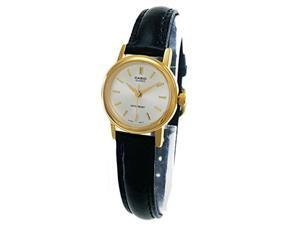 Casio Women's LTP1095Q-7A Black Leather Quartz Watch with Silver Dial Casio Women's LTP1095Q-7A Black Leather Quartz Watch with Silver Dial