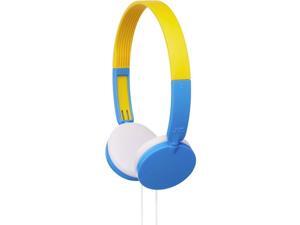 JVC HAKD3 Child-Safe Volume-Limited Headphones - Blue/Yellow JVC HAKD3 Child-Safe Volume-Limited Headphones - Blue/Yellow
