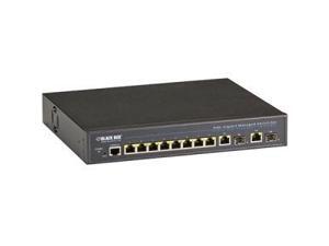 Black Box LPB2810A 8+2-Port Poe+ Gigabit Managed Switch Eco Black Box LPB2810A 8+2-Port Poe+ Gigabit Managed Switch Eco