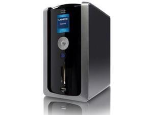 LINKSYS NMH410 Media Hub Home Entertainment Storage with LCD LINKSYS NMH410 Media Hub Home Entertainment Storage with LCD