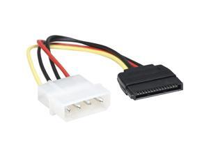Manhattan 342766 4-Pin SATA Male to 5-Pin SATA Power Adapter Cable Cord Manhattan 342766 4-Pin SATA Male to 5-Pin SATA Power Adapter Cable Cord